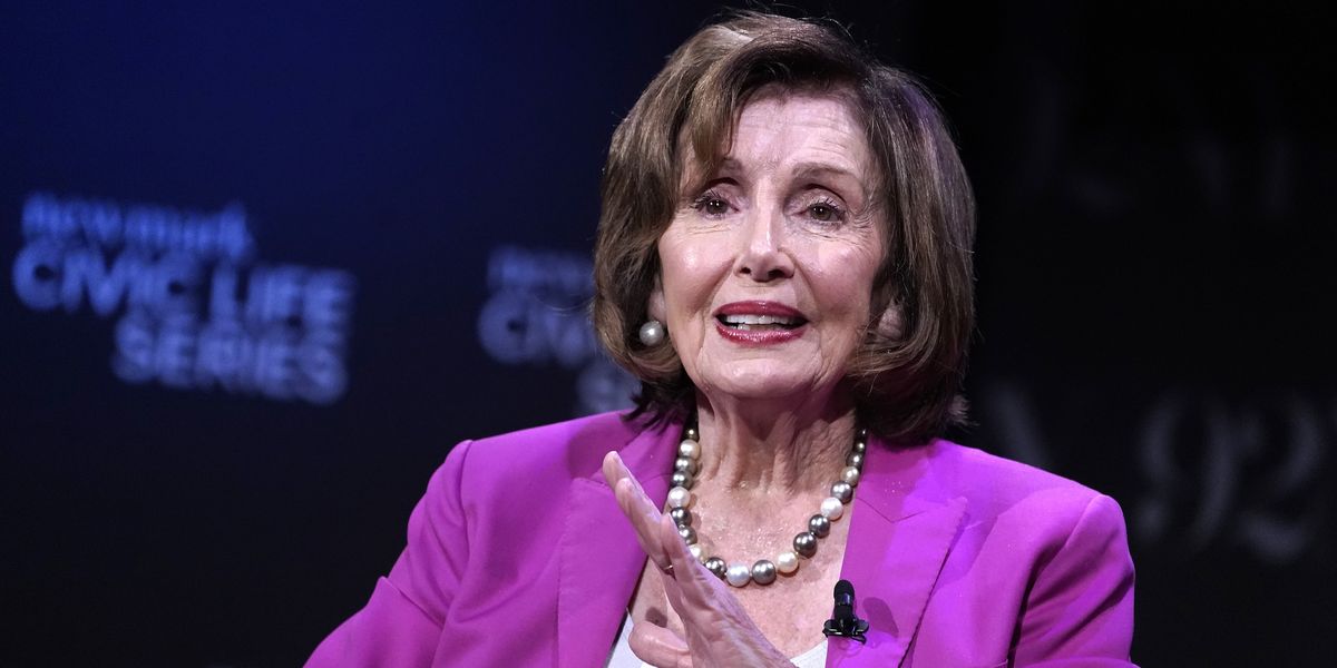 NextImg:Nancy Pelosi rushed to hospital after 'falling down stairs' in front of horrified dignitaries