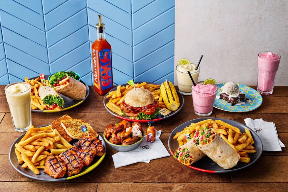 Nando's new menu