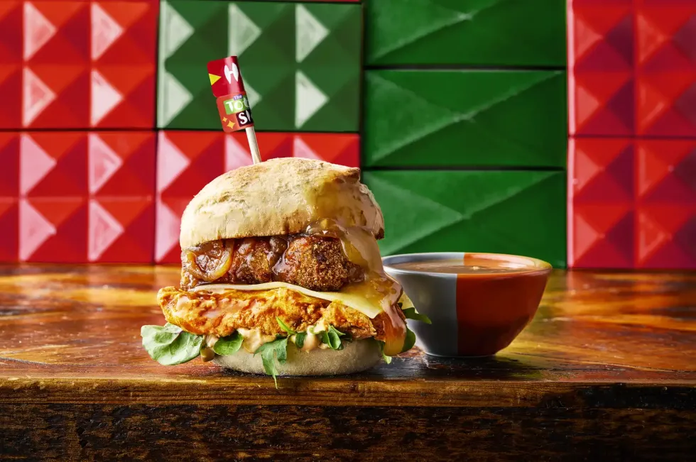 Nando's The Total Sleigh Burger