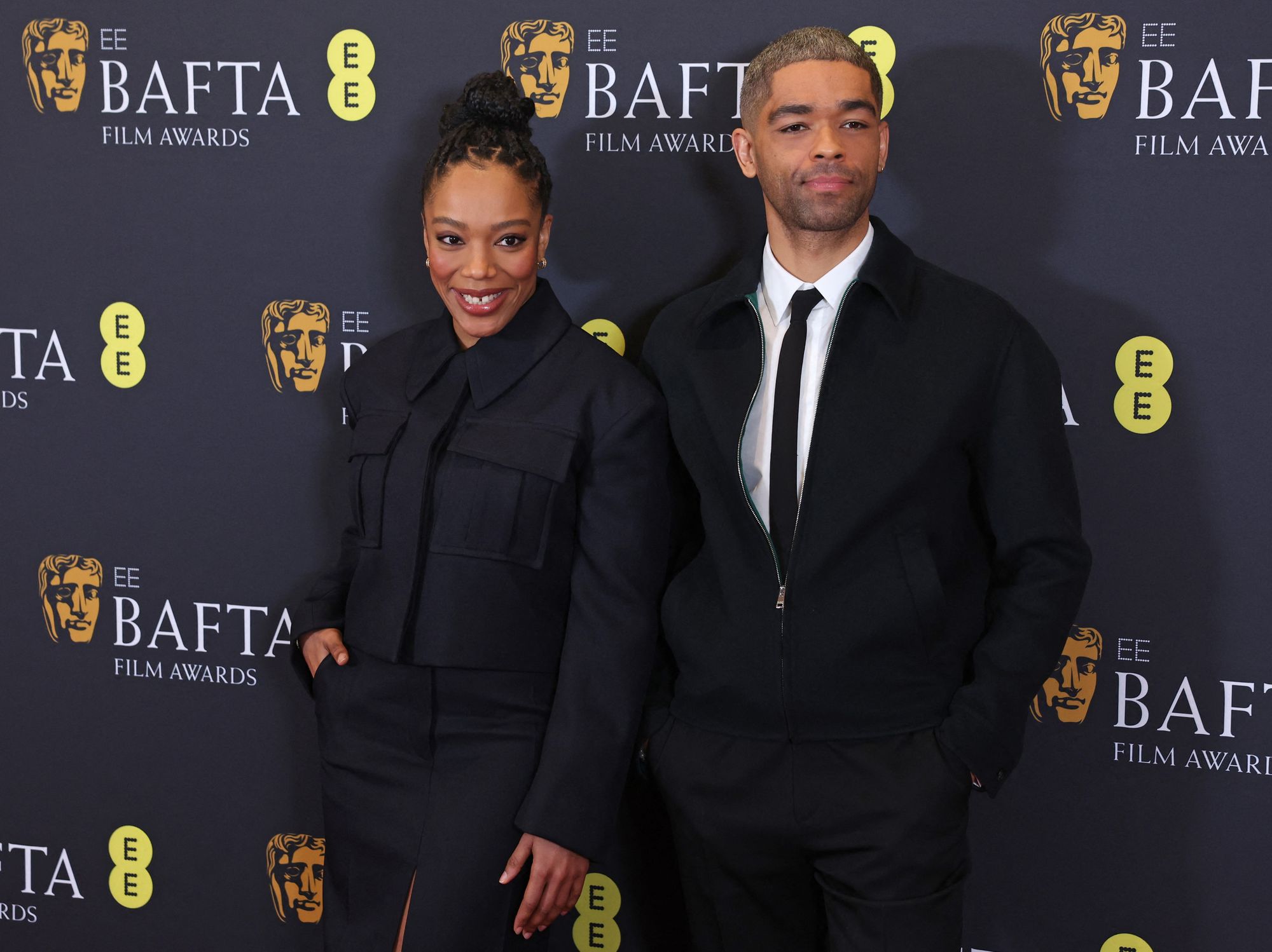 Naomi Ackie and Kingsley Ben-Adir