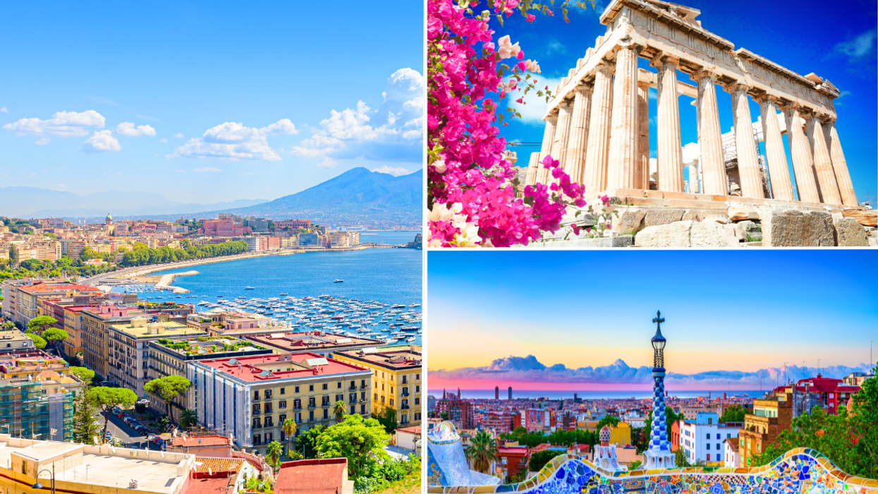 Naples Athens Barcelona