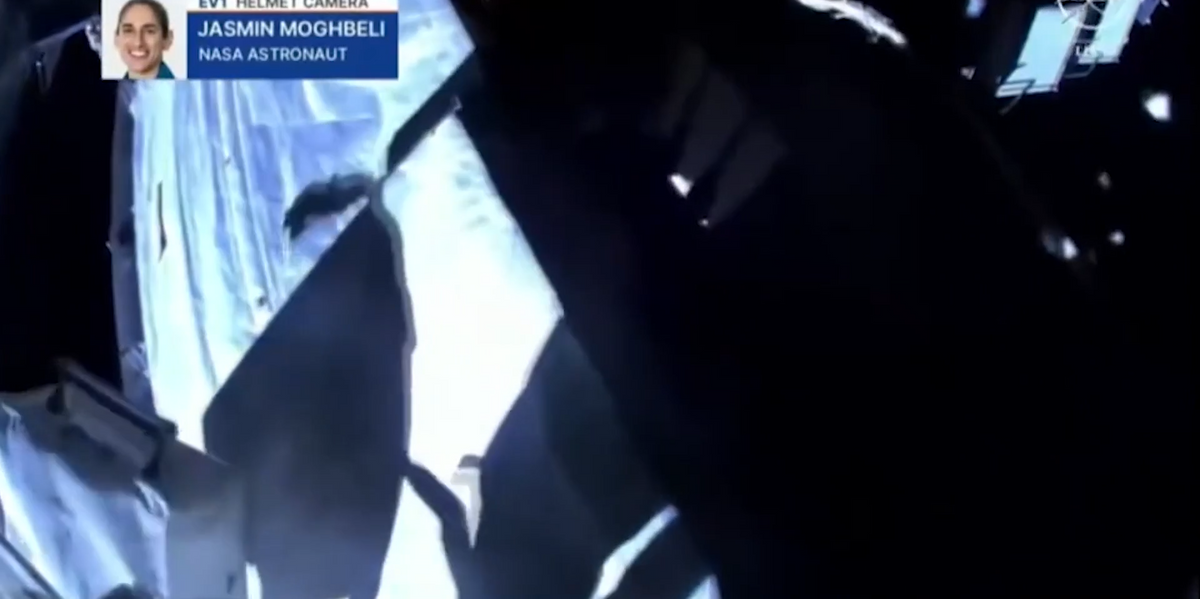 NextImg:WATCH: NASA astronaut drops $100,000 tool bag into space and now you can spot it from Earth