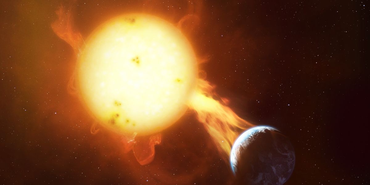 NextImg:Nasa issues solar flare alert with warning communication systems around the world could be knocked out