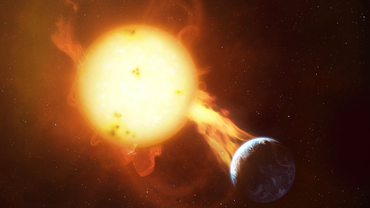 Nasa issues solar flare alert with warning communication systems around the world could be knocked out