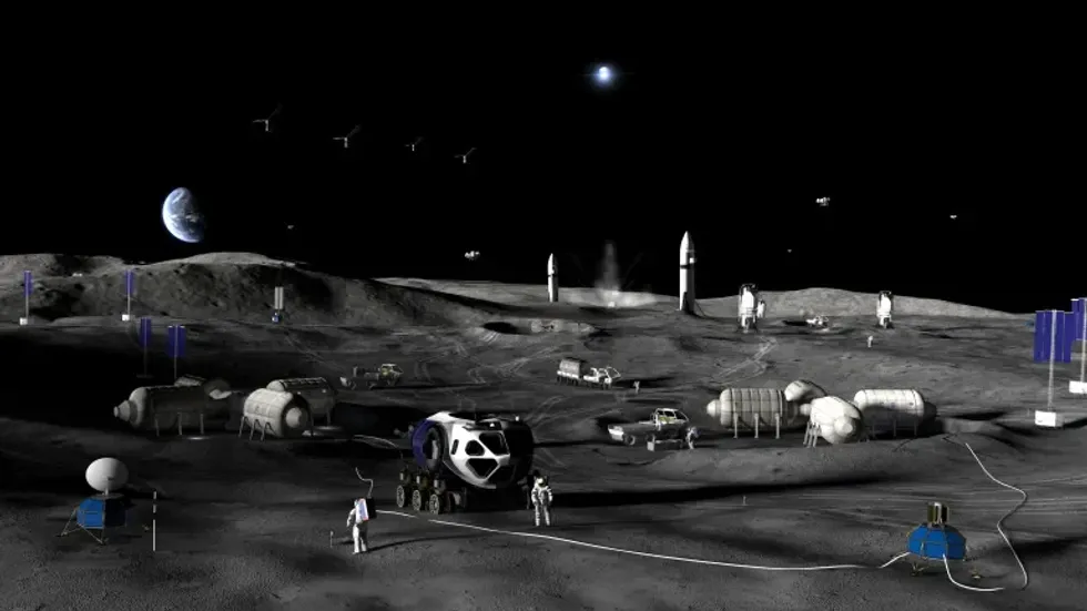 Nasa lunar base