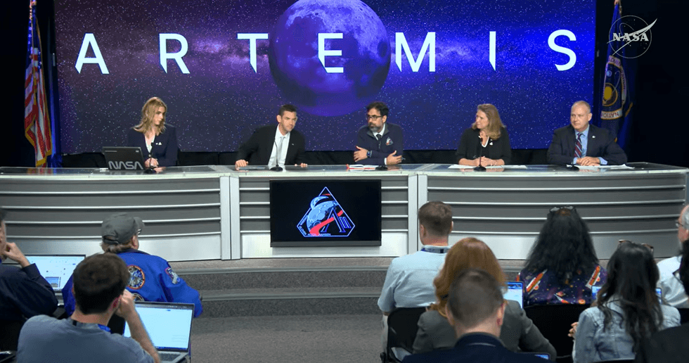 Nasa press conference