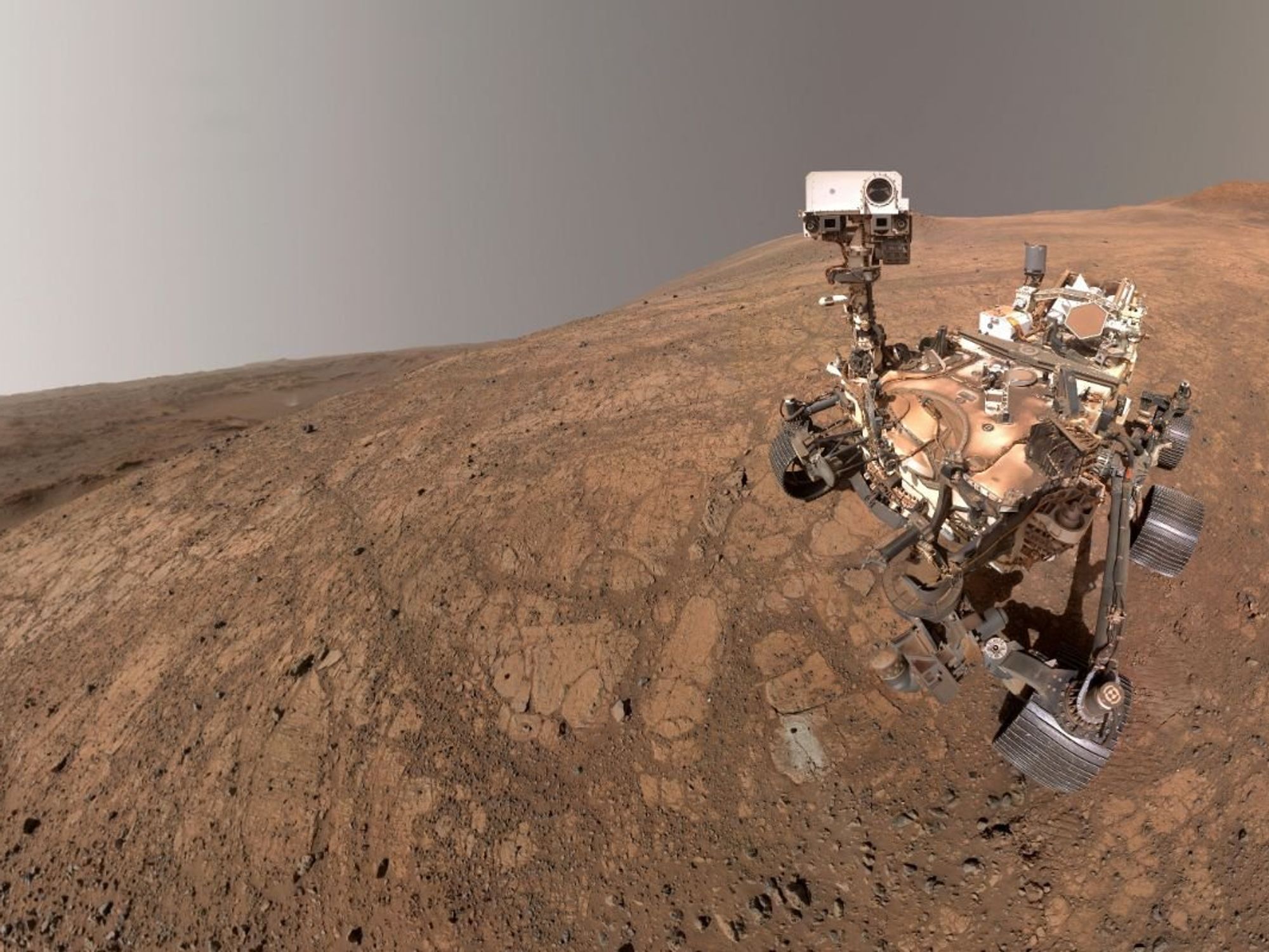 Nasa’s Perseverance rover self-portrait on Mars