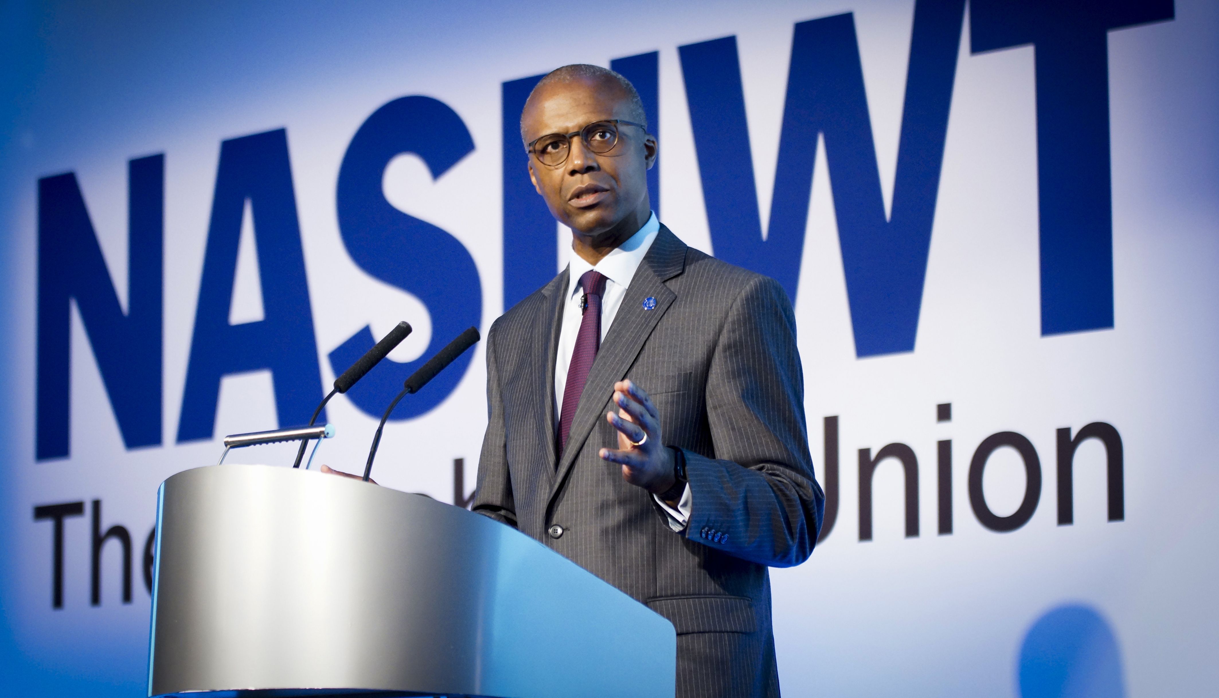 NASUWT General Secretary Patrick Roach.