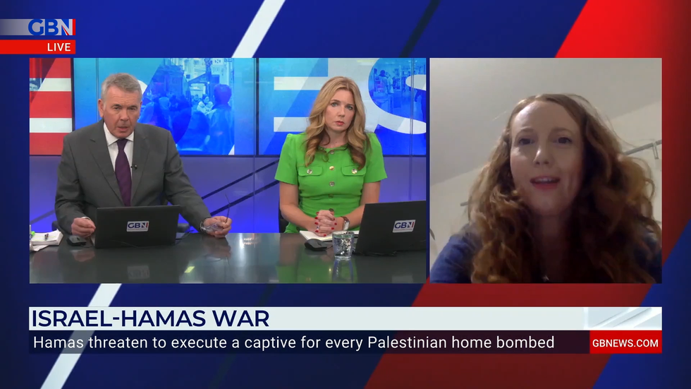 Natalie Blenford appears on GB News