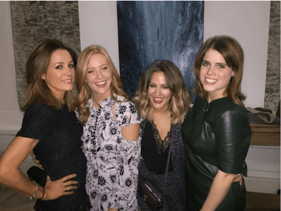 Natalie Pinkham, Sarah-Jane Mee, Caroline Flack, Princess Eugenie
