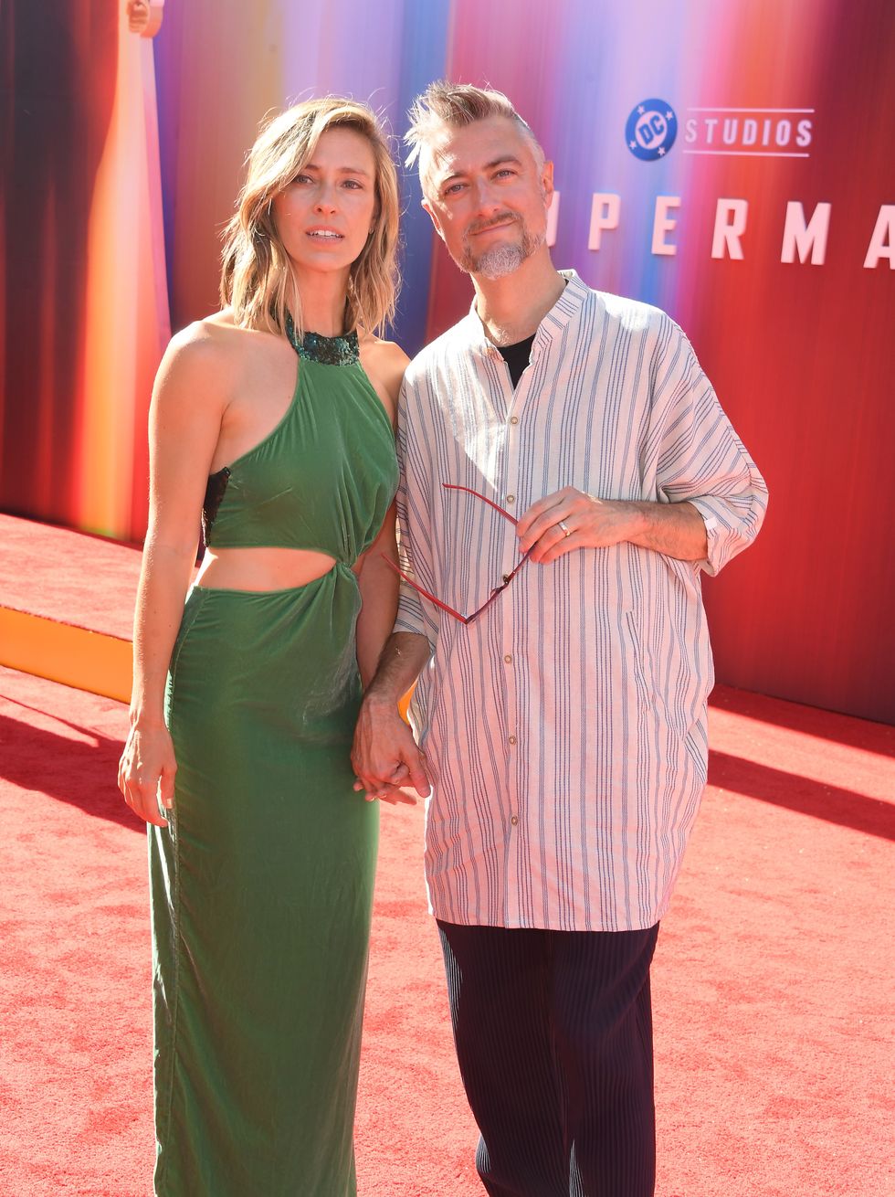 Natasha Halevi and Sean Gunn