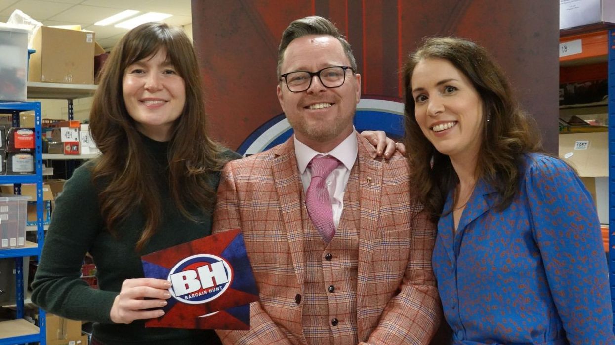 Natasha Raskin Sharp, John Cameron and Stephanie Connell
