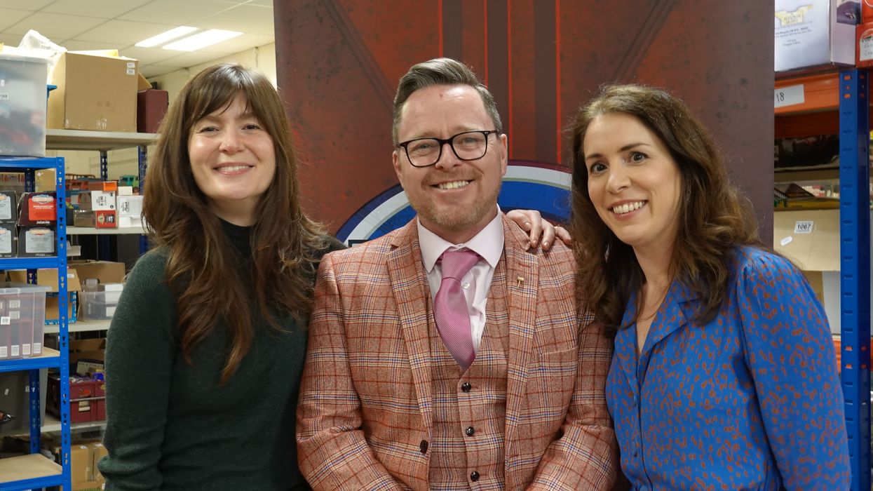 Natasha Raskin Sharp, John Cameron, Stephanie Connell