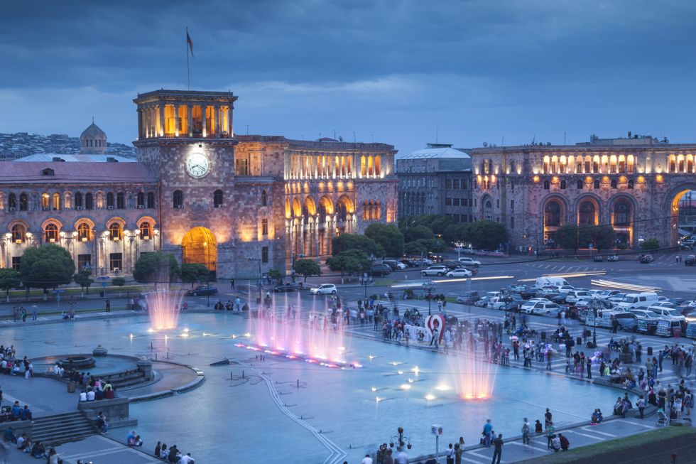 National Gallery in Republic Square, Armenia