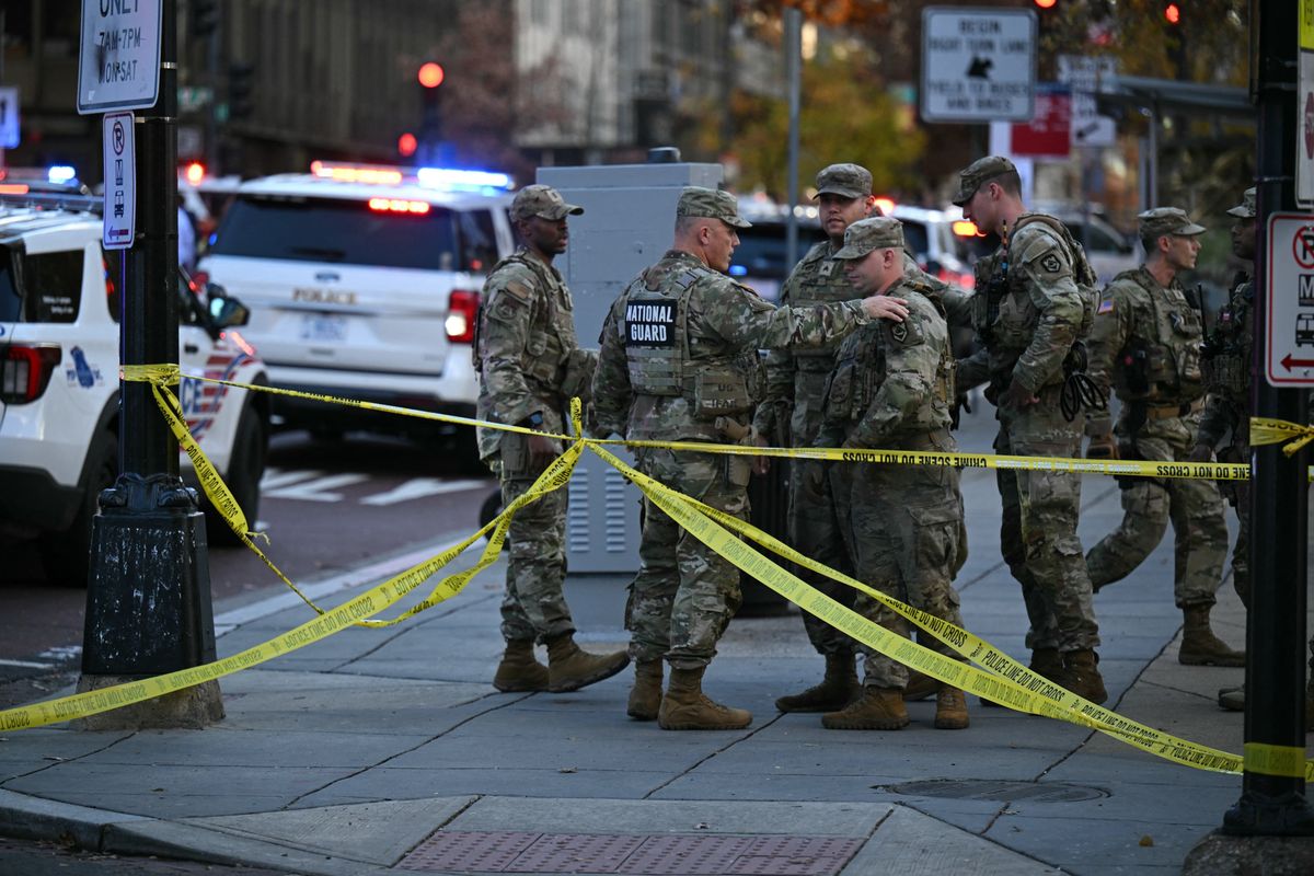 National Guardsmen in Washington DC