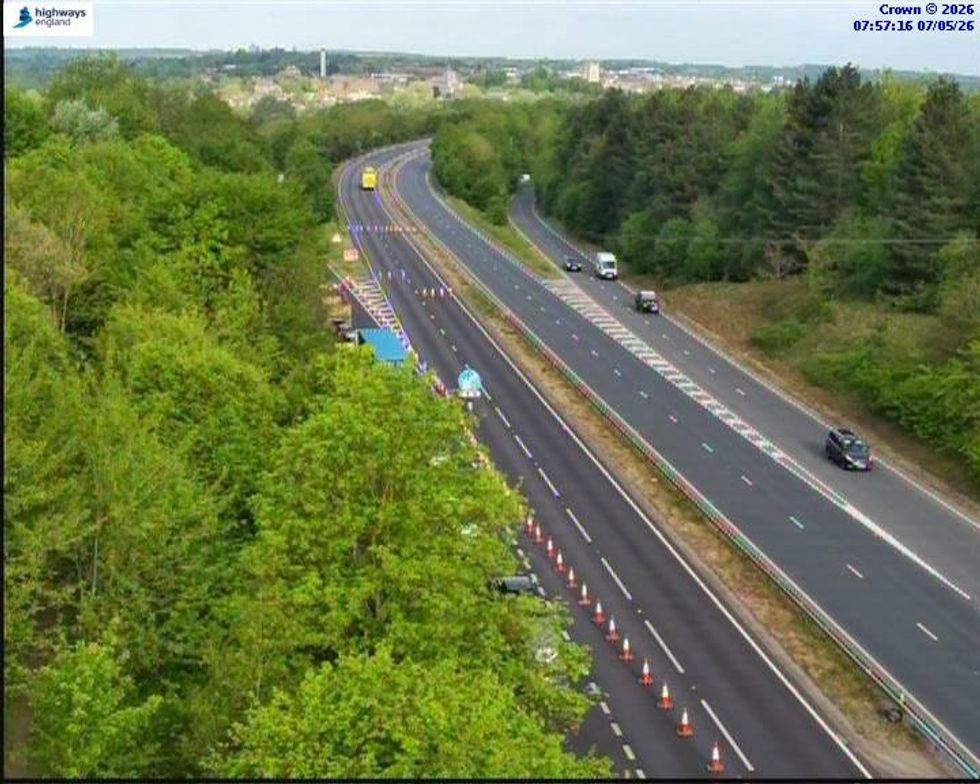National Highways estimates that the eastbound carriageway would not open until this afternoon