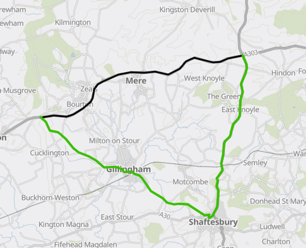 National Highways has outlined a diversion route for drivers