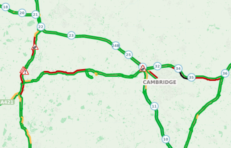 National Highways has outlined a diversion route for motorists