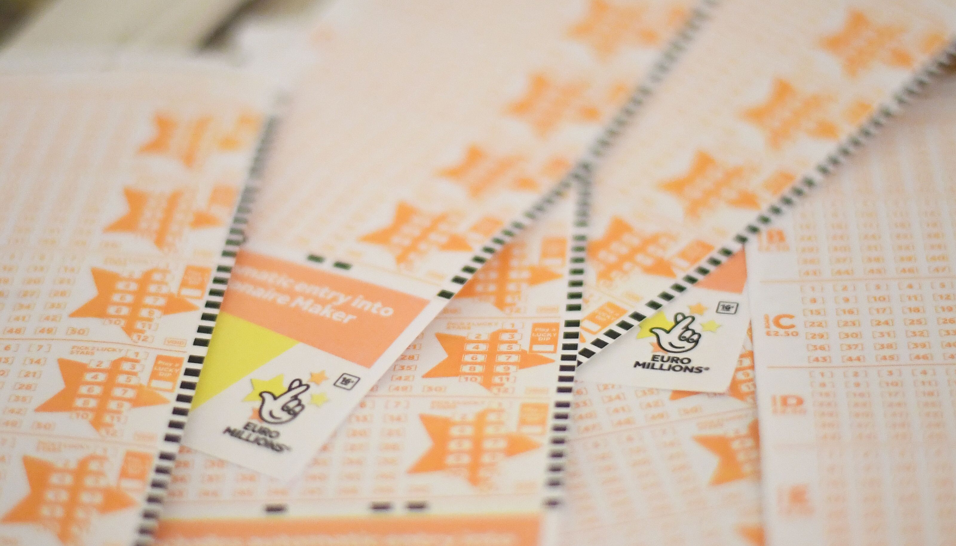 National Lottery Euro Millions tickets, London. A ??167 million EuroMillions jackpot could make a single ticket holder the UK???s biggest ever lottery winner on Friday.