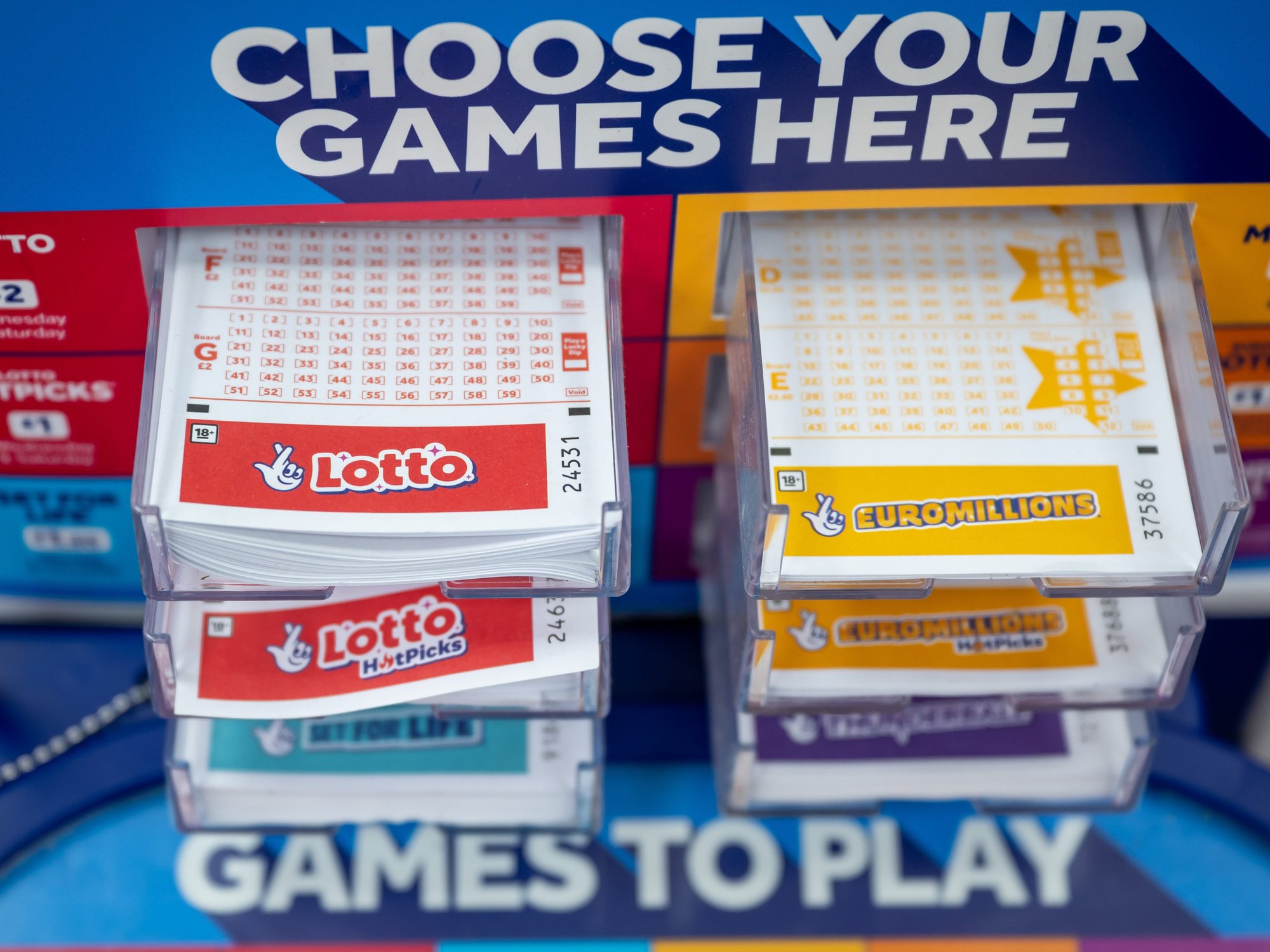 National Lottery games