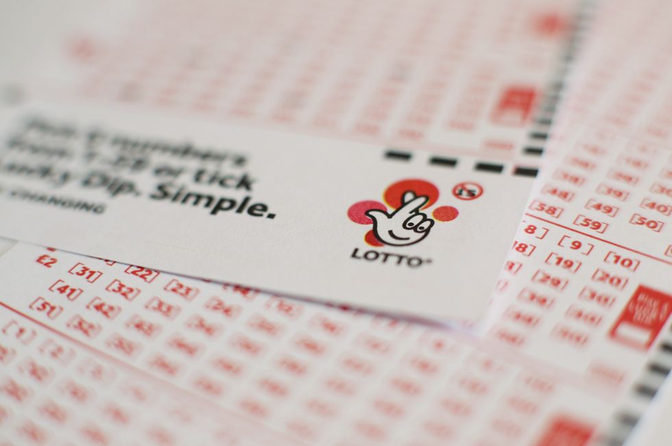 National Lottery Lotto tickets, in north London.