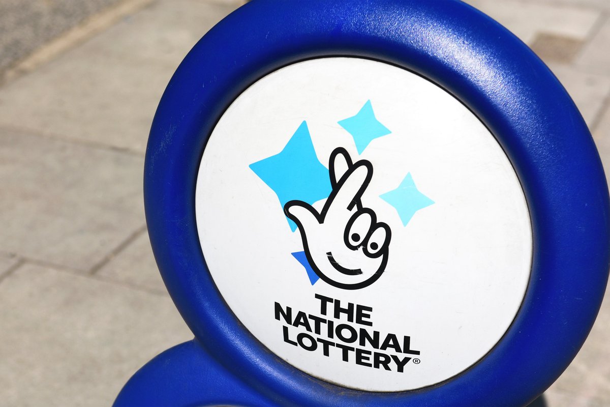 National Lottery sign