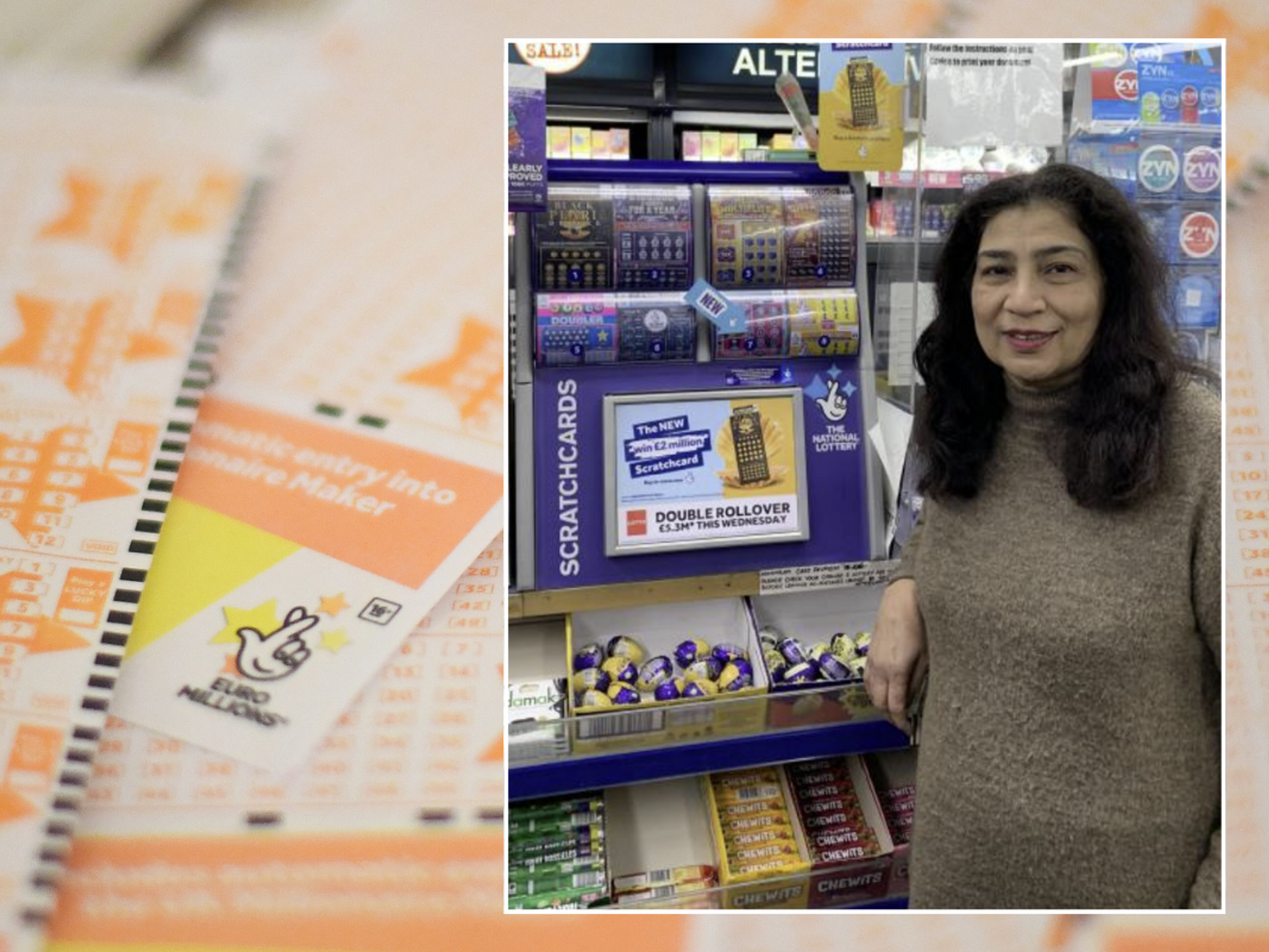 National lottery ticket; Ranmal Punja Odera