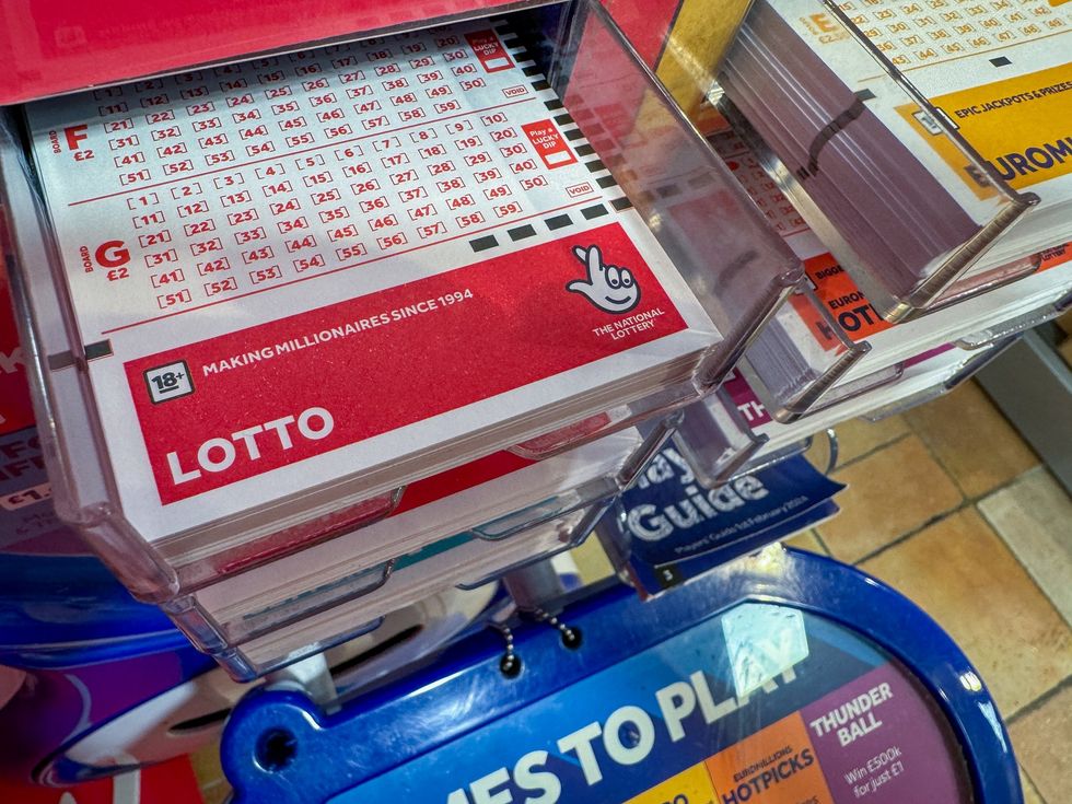 National Lottery tickets