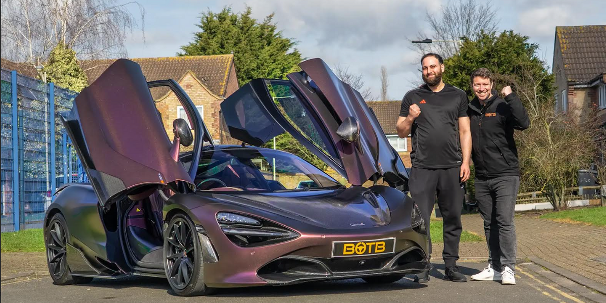 NextImg:Competition winner left 'gobsmacked' after scooping £117k McLaren supercar on just 19p prize draw