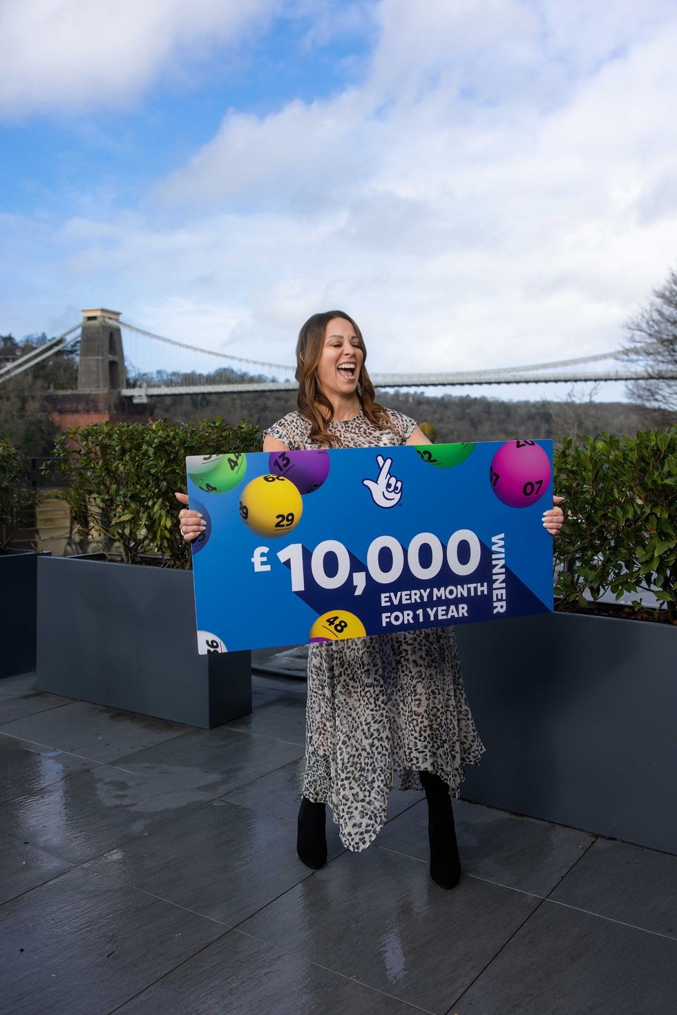 National Lottery winner Emma Parkins