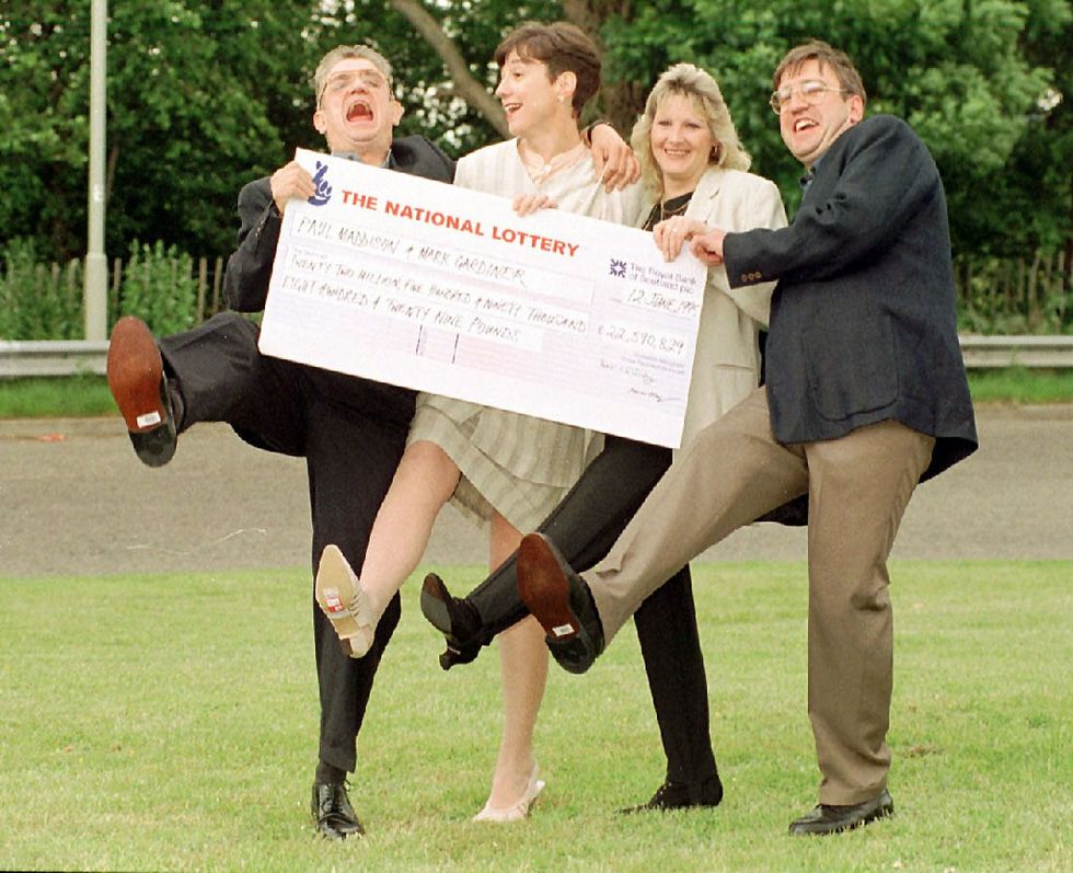 National lottery winners