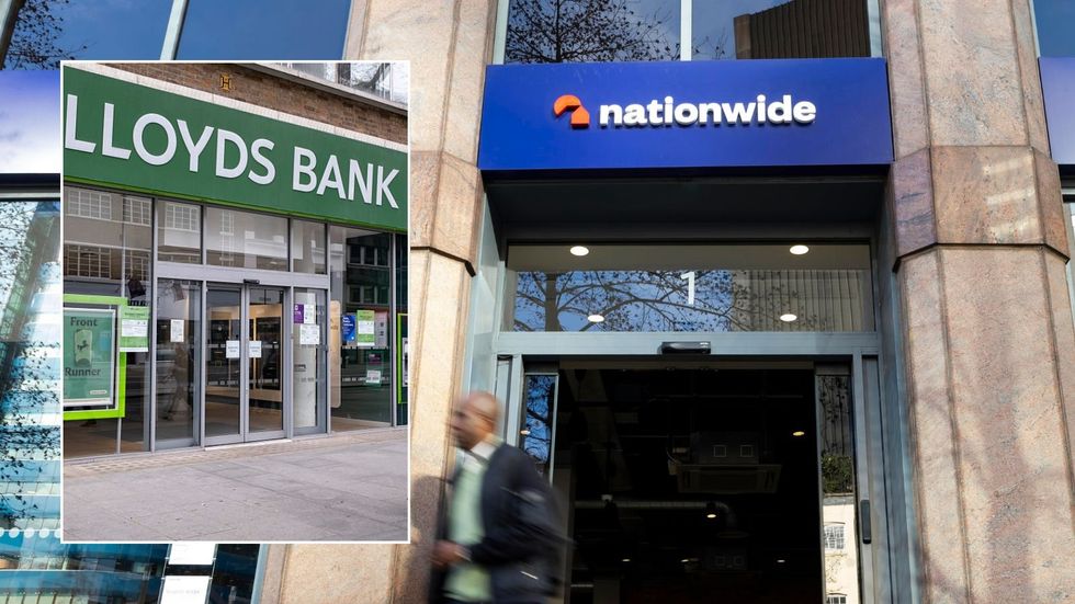 Nationwide and Lloyds branches