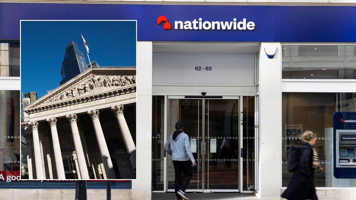 Nationwide branch and Bank of England