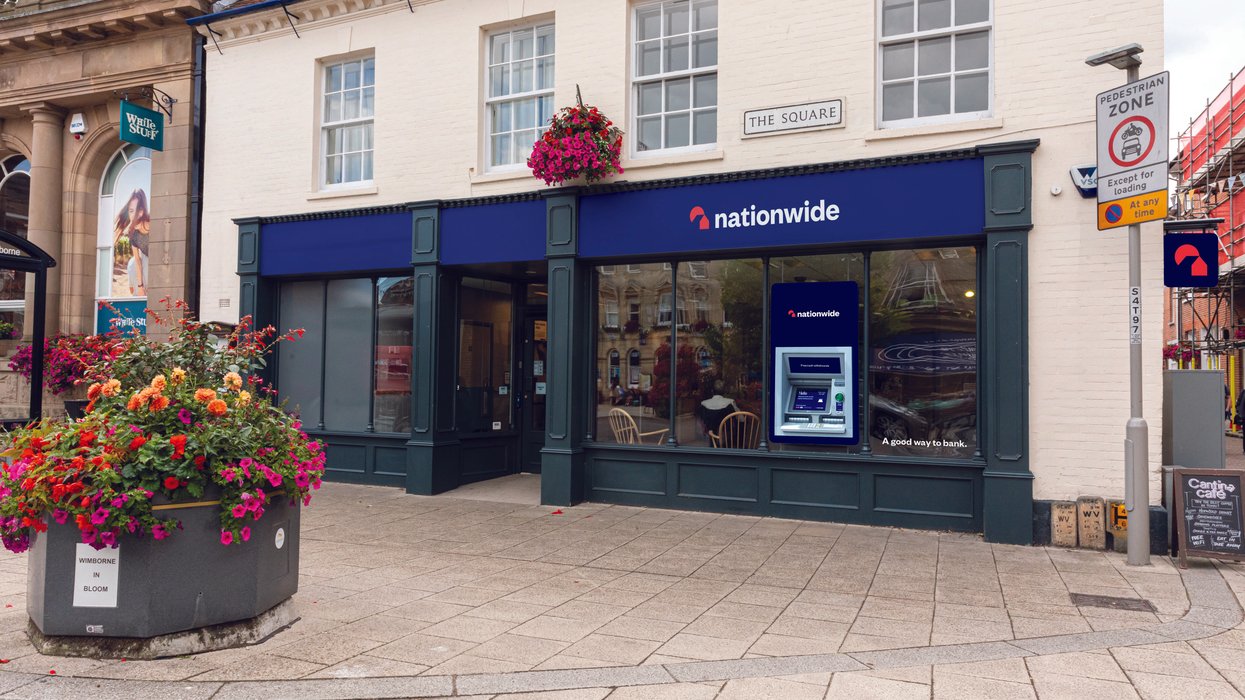Nationwide Building Society branch after rebrand