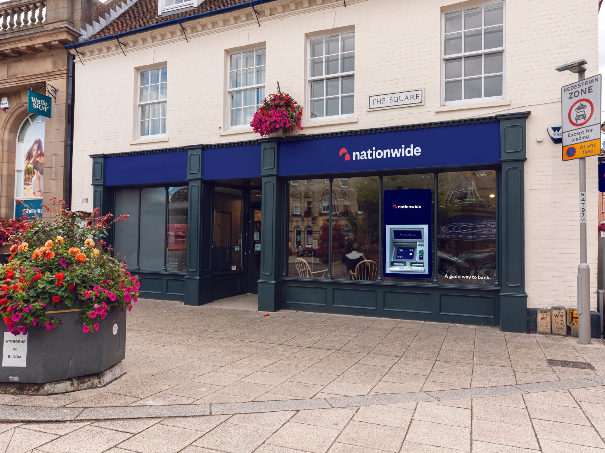Nationwide Building Society branch after rebrand
