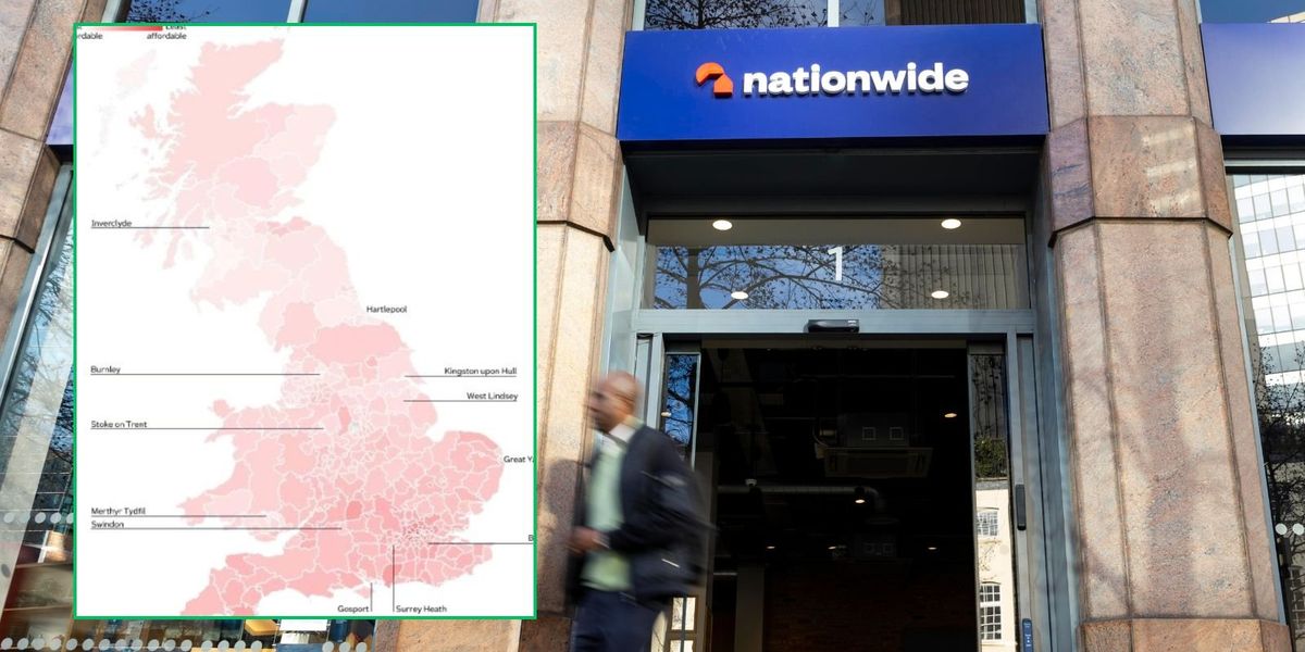 Nationwide Building Society reveals ‘most affordable areas’ for buyers as mortgage bills could rise by £1,500 Nationwide Building Society reveals ‘most affordable areas’ for buyers as mortgage bills could rise by £1,500