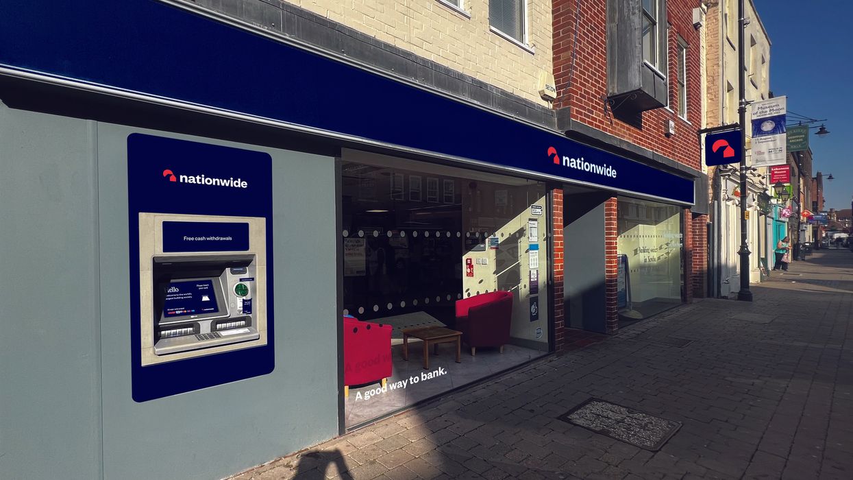 Nationwide Building Society is undergoing a branch rebrand