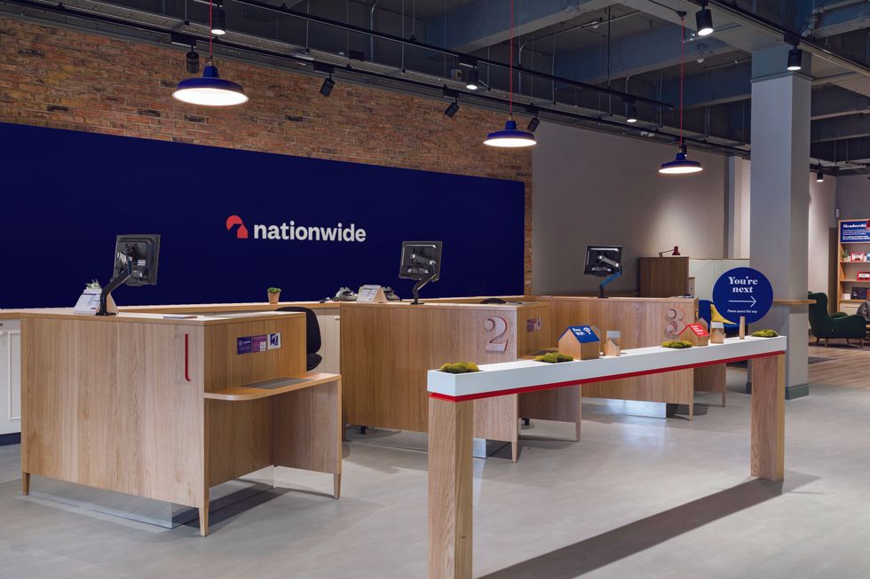 Nationwide Building Society logo in pictures