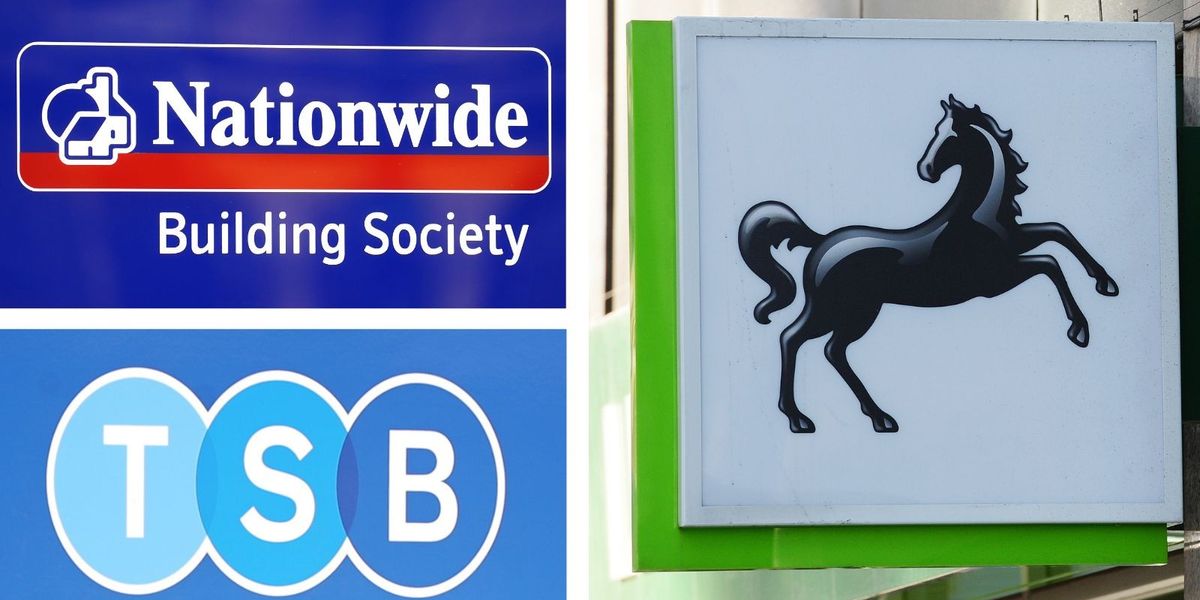 Nationwide Building Society and Lloyds Bank offer free cash