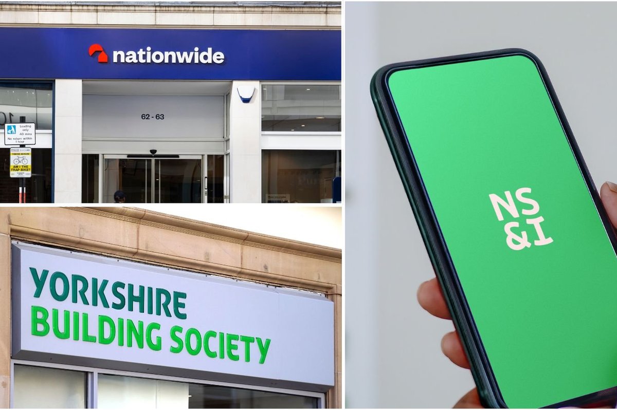 Nationwide, Yorkshire BS and NS&I