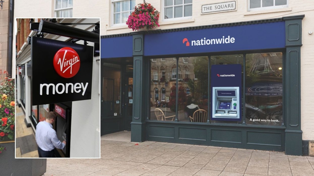 Nationwwide and Virgin Money branches