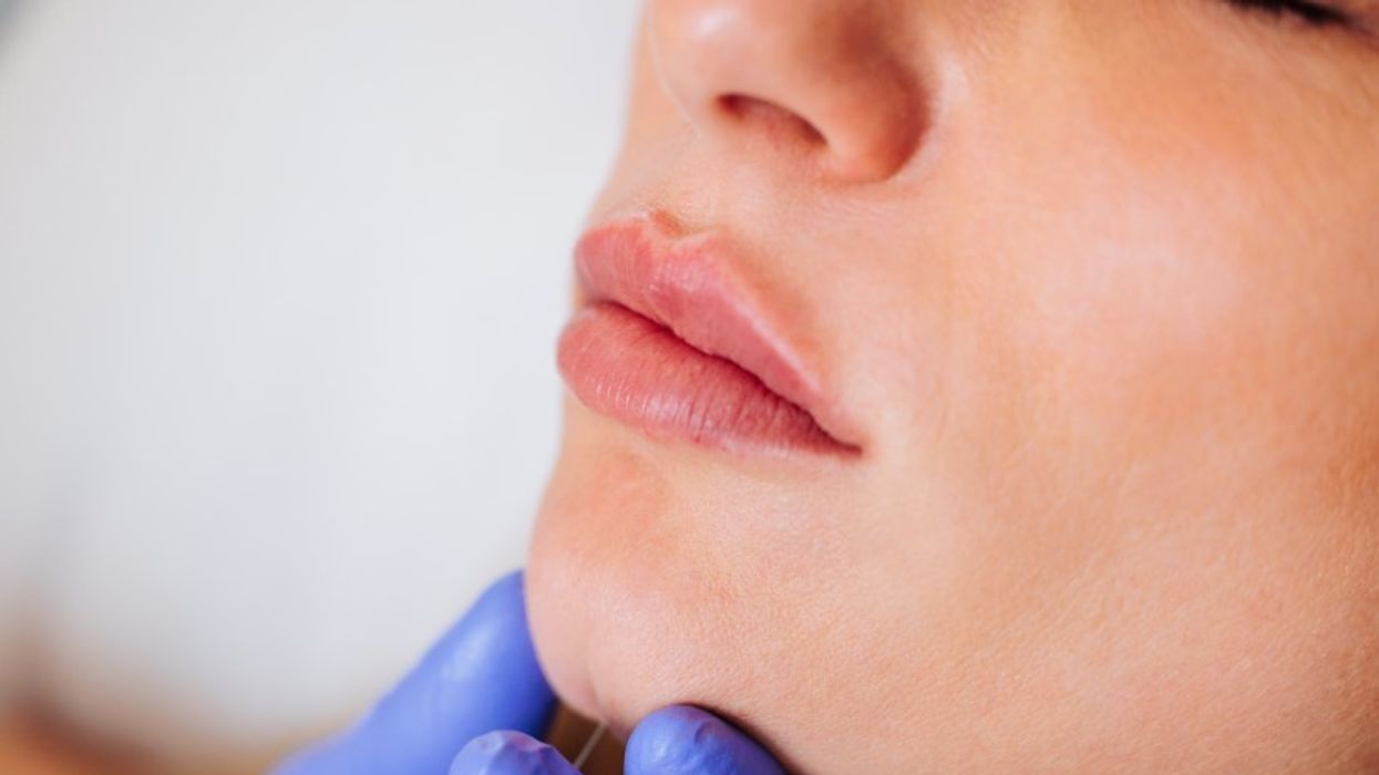 natural lips stock