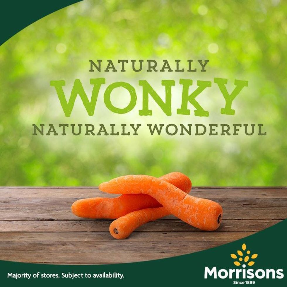 Naturally wonky carrots