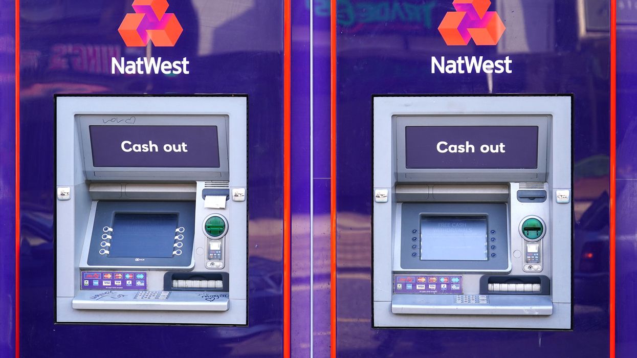 NatWest ATMs outside bank branch