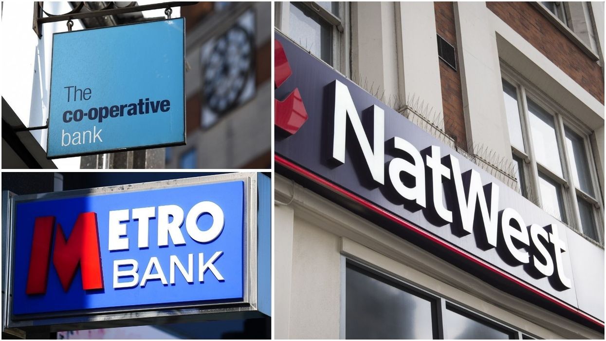 NatWest, Co-Operative Bank and Metro Bank branches