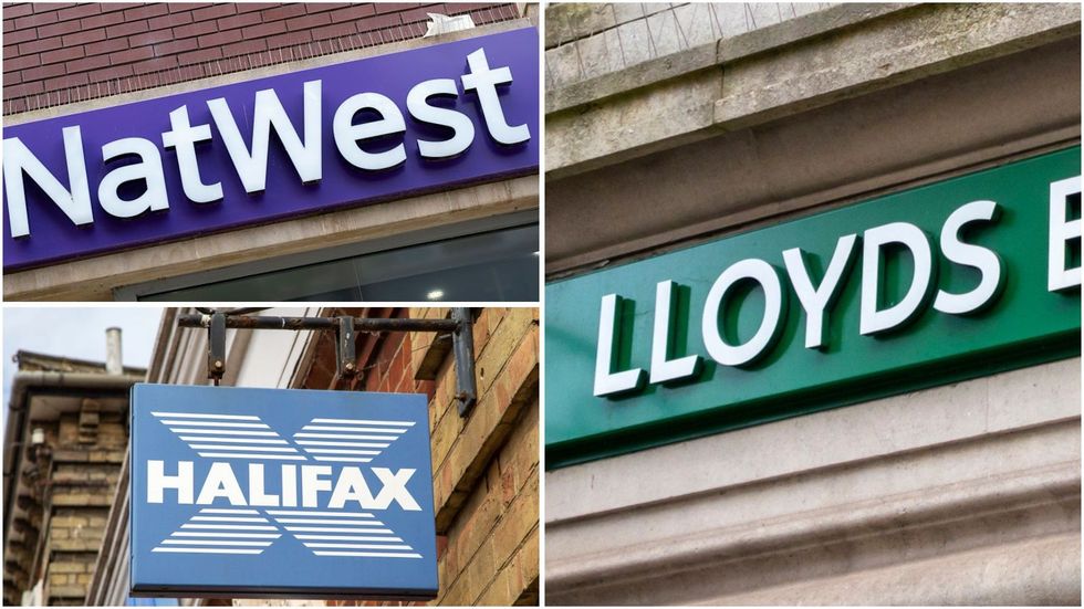 NatWest, Lloyds and Halifax branches