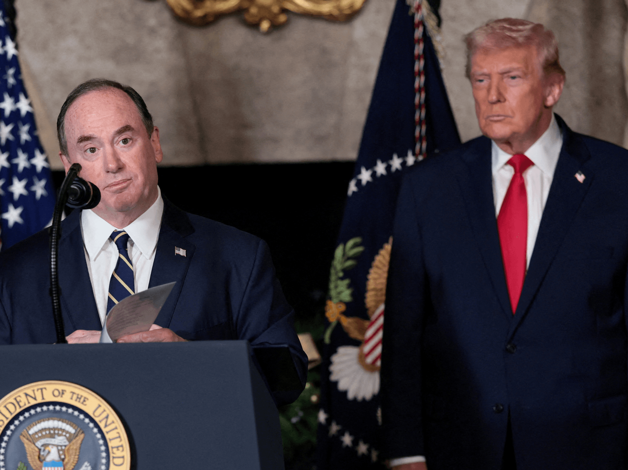 Donald Trump fires US Navy chief amid blockade of Strait of Hormuz