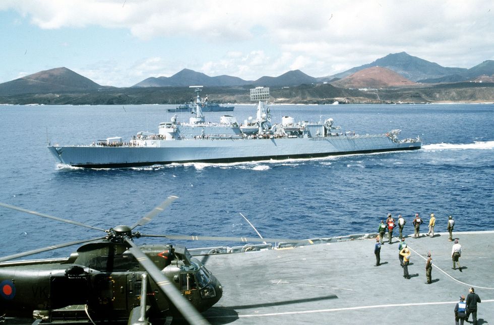 Navy task force ships