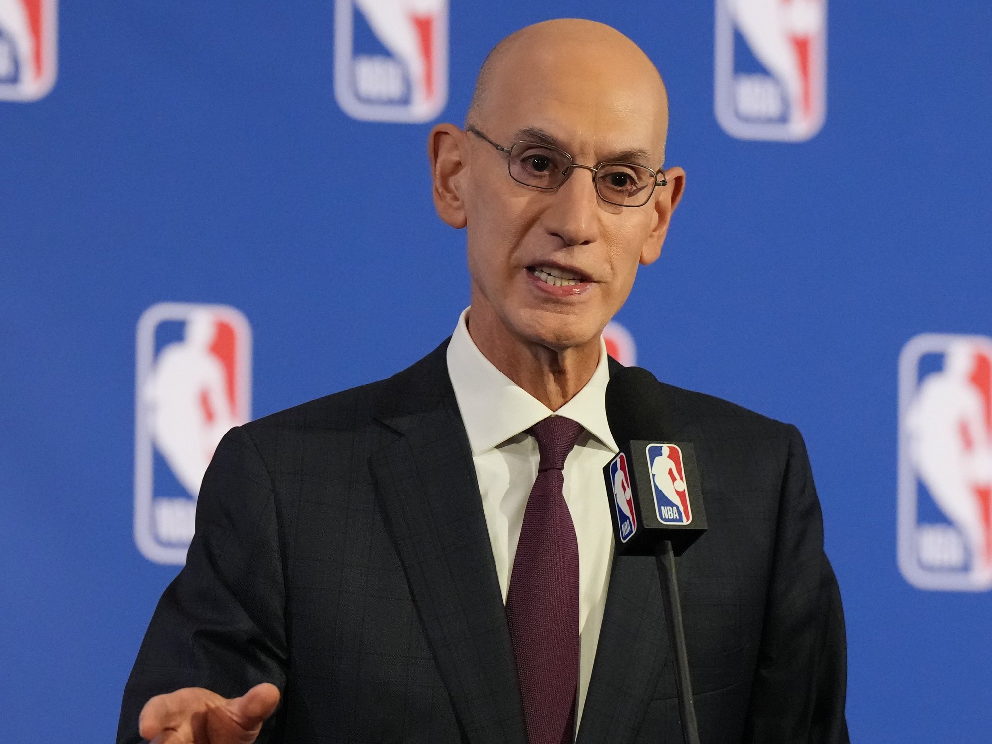 NBA commissioner Adam Silver