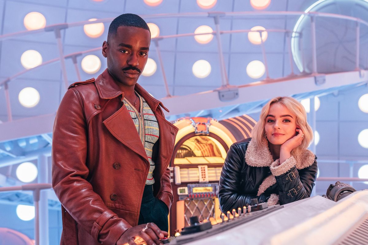 Ncuti Gatwa and Millie Gibson